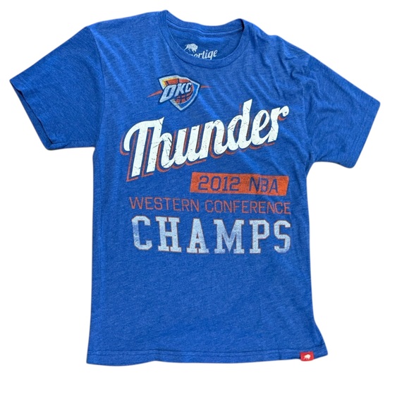 Sportiqe Other - NBA OKC Thunder Adukt Small Blue T-Shirt 2012